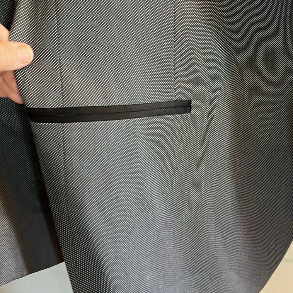 NWT-J.Ferrar-Big& tall-52 REG-silver twill-Evening edition-sports coat/jacket.